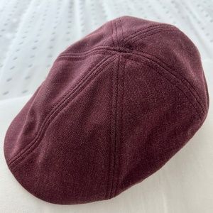 **BRAND NEW** Men Goorin Bros Flatcar Size Large Color Burgundy